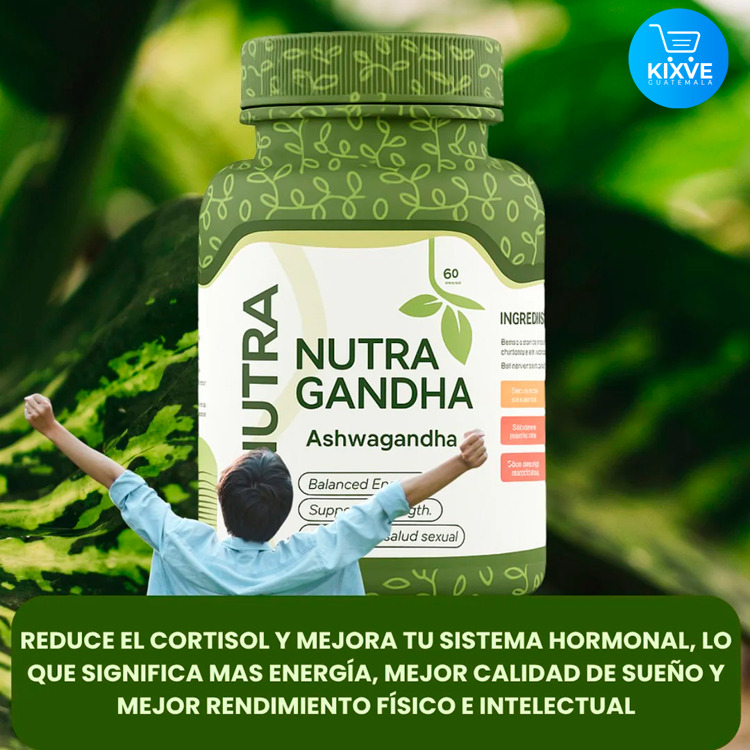 ASHWAGANDHA SUPLEMENTO 100% NATURAL ASHAGO™ ⭐️⭐️⭐️⭐️⭐️