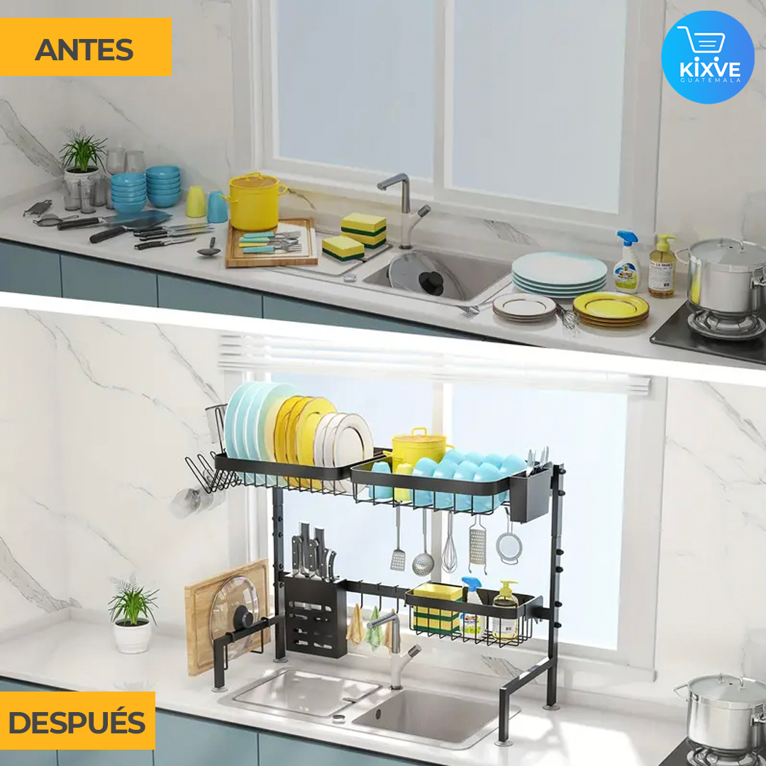 ESCURRIDOR DE PLATOS MULTIFUNCIONAL 85 CM ELITEDRY™ ⭐⭐⭐⭐⭐